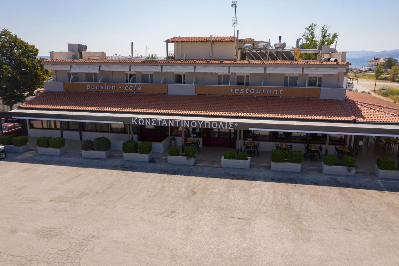 Bed and Breakfast Pension Konstantinoupolis Asprovalta Exterior foto